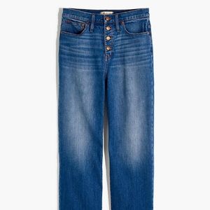 Madewell slim wide-leg jeans